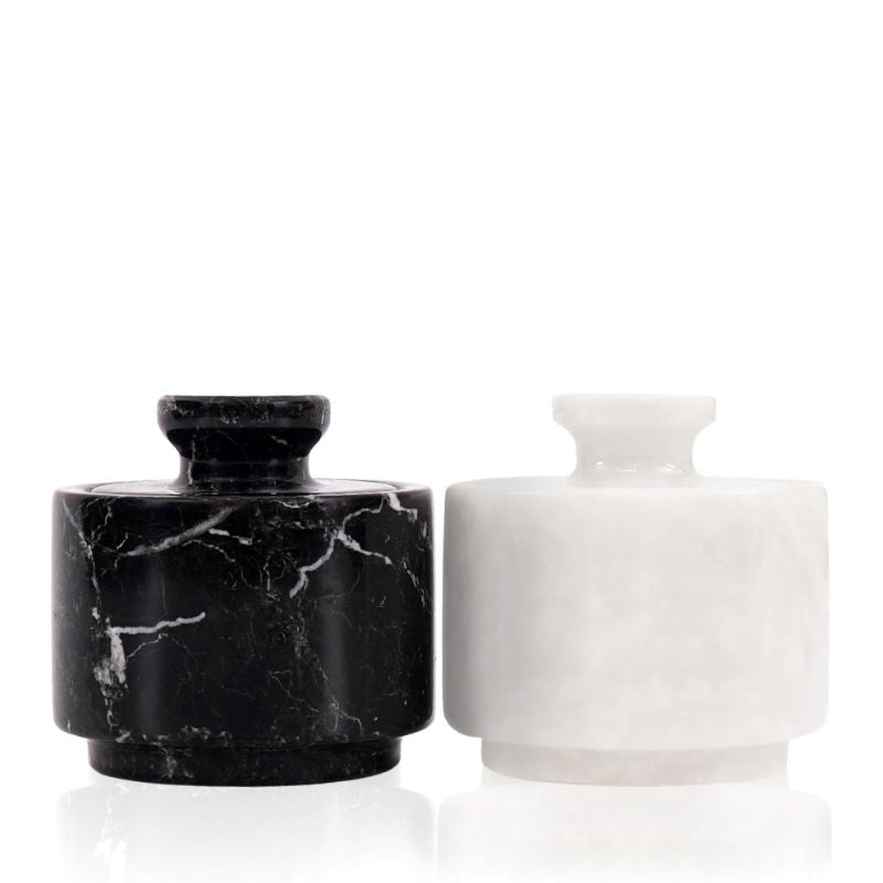 Salt Cellar 3" Inch  Salt & Pepper Storage Container for Kitchen Table Decor - Candy Jar
