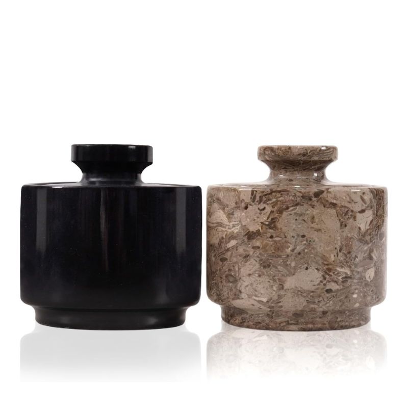 Salt Cellar 3" Inch  Salt & Pepper Storage Container for Kitchen Table Decor - Candy Jar