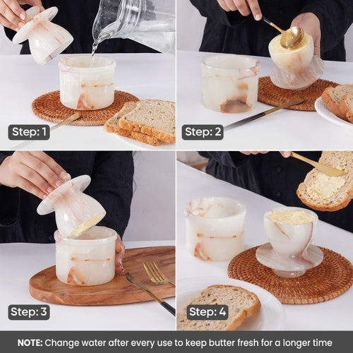 Marble Butter Keeper 4