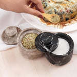 Salt Cellar 3" Inch  Salt & Pepper Storage Container for Kitchen Table Decor - Candy Jar