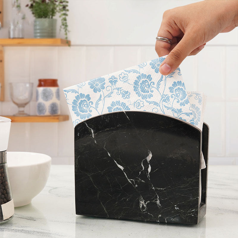 Natural Marble Napkin Holder - Tissue Holder