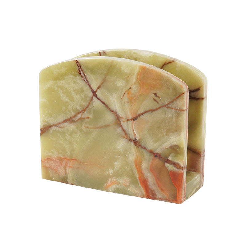 Natural Marble Napkin Holder - Tissue Holder