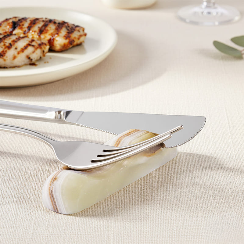 Utensil Rest Piece Ideal for Organizing Spoons and Forks, Cutlery Rest Holder, Modern Kitchen Accessory
