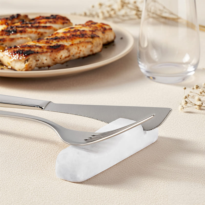 Utensil Rest Piece Ideal for Organizing Spoons and Forks, Cutlery Rest Holder, Modern Kitchen Accessory